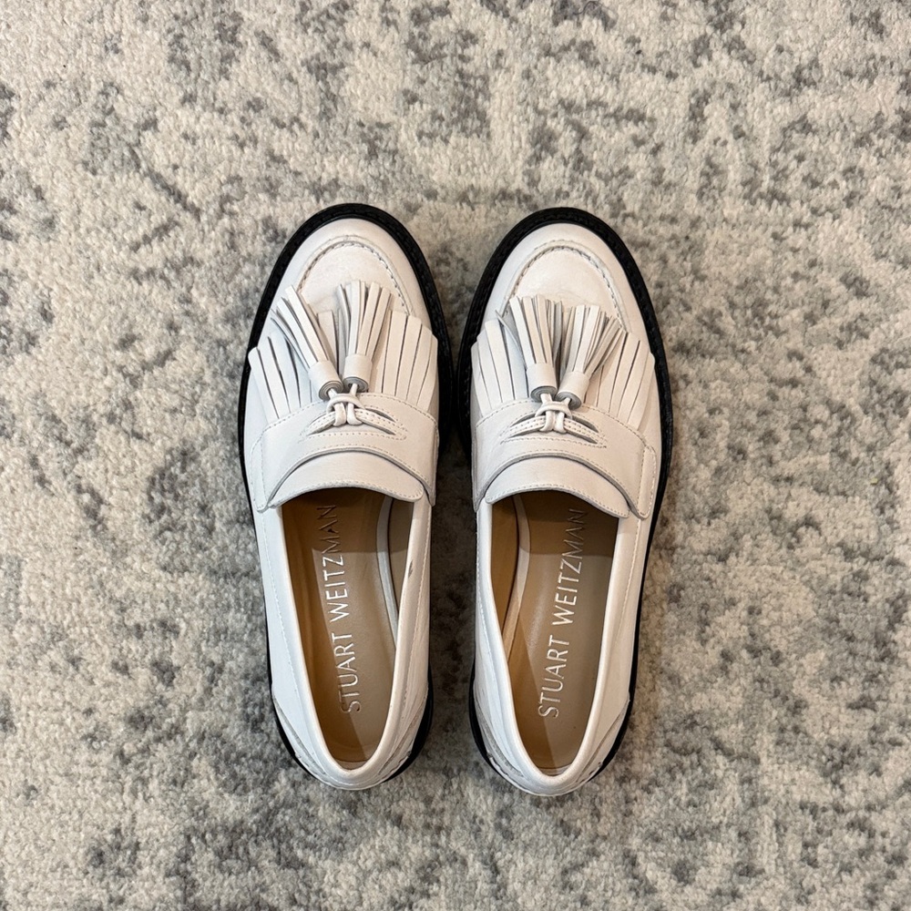Stuart Weitzman Women’s Leather Loafers